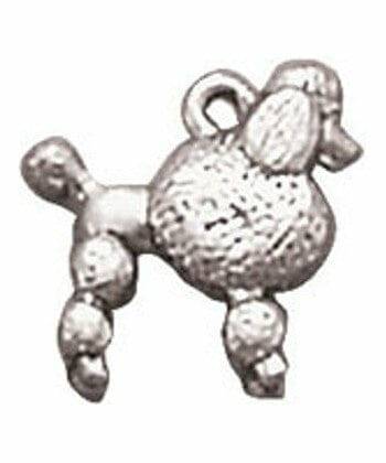 poodle-charm-17x17mm 6 Poodle Charm for DIY Jewelry