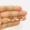 Wholesale Rainbow Threader Earrings