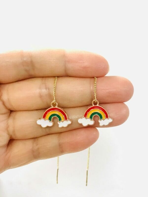 rainbowthreaderearrings Wholesale Rainbow Threader Earrings