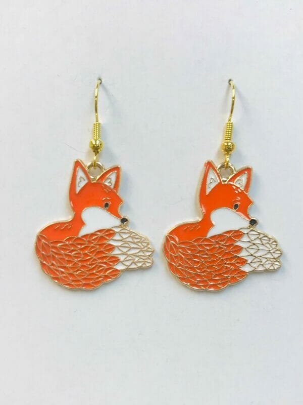 red_fox_earrings Red Fox Earrings