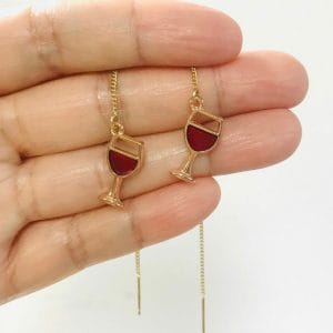 redwinethreaders_00383b6f-3e59-46b4-af43-f95f459e6387 Gold Cocktail Threader Earrings