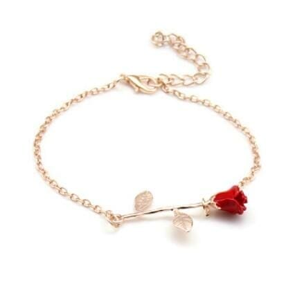 Red Rose Bracelet