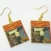 Van Gogh Earrings, World Famous Painting Earrings,