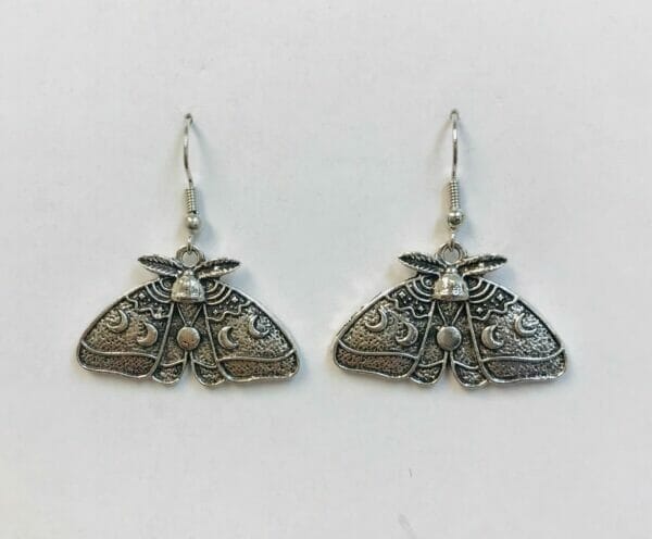 silver_luna_moth_earrings Luna Moth Earrings
