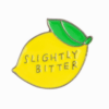 Slightly Bitter Lapel Pin, Enamel Pin, Badge Pin