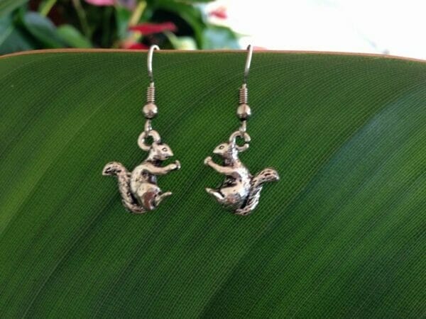 Squirrel Earrings