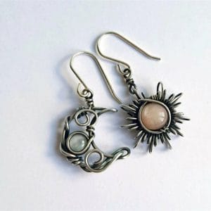 sunandmoonearrings Sun And Moon Earrings