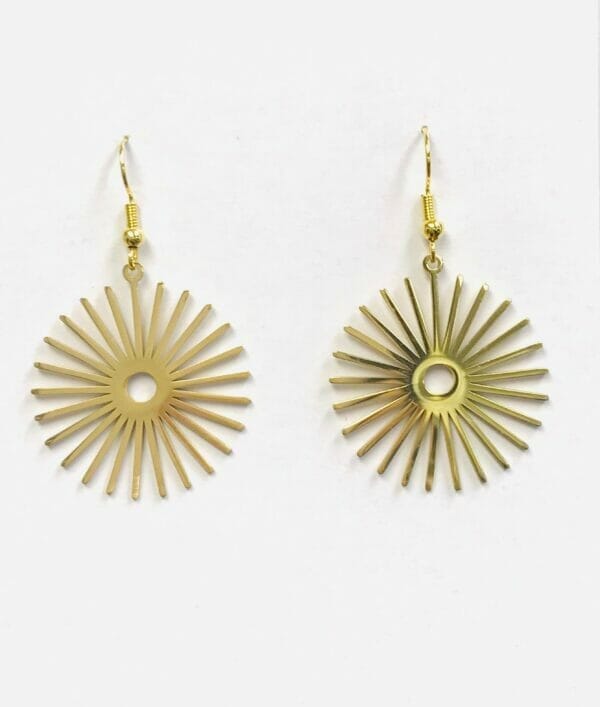 sunburst_earrings Sunray Earrings, Sunburst Earring