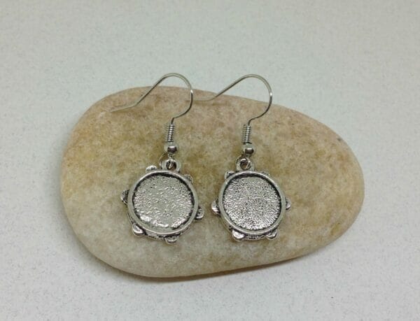 tambourine_earrings_bcc39bef-afe0-4f80-8c28-59ad5c3f11e3 Tambourine Earrings, Musical Teacher Gift