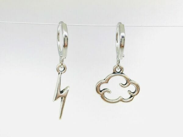 Thunder and Cloud Earrings
