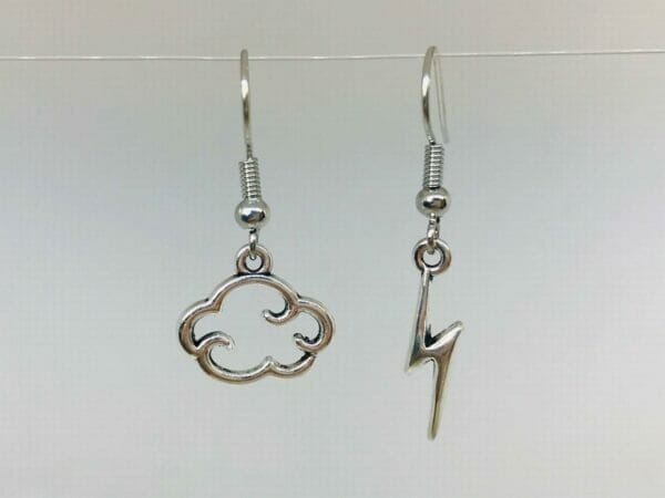 Wholesale Thunder and Cloud Earrings