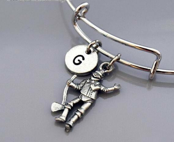 tin_man_bangle Tin Man Story Charm Bangle Bracelet