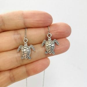 tinyturtlethreaderearrings Turtle Threader Earrings