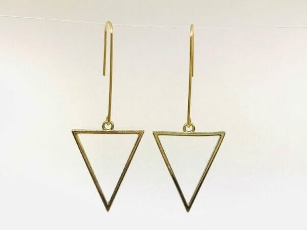 triangleearring Wholesale Long Dangle TRIANGLE Earrings