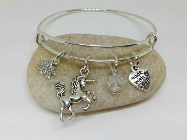 unicorn_bracelet Unicorn Charm Bracelets