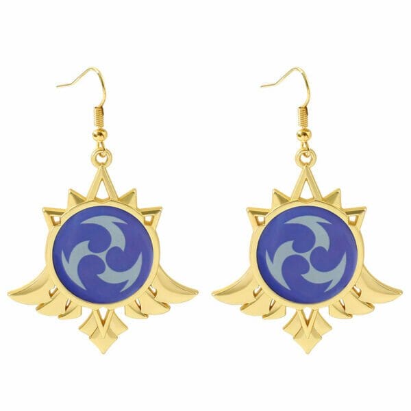 visionluzumiweaponcharmjewelry Japanese Anime Genshin Impact earrings