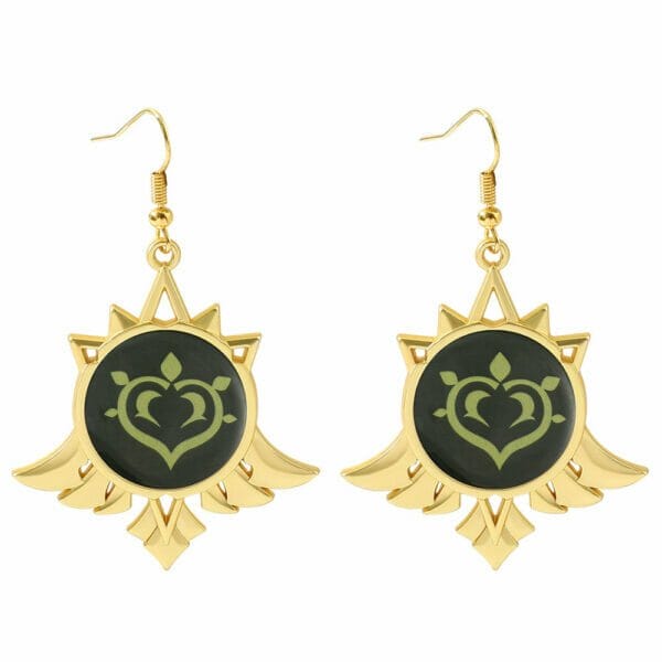 visionluzumiweaponsignearrings Japanese Anime Genshin Impact earrings