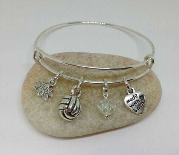 volleyball_bracelet Volleyball Charm Jewelry