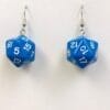 Black 3D Dice Game Casino  Earrings Wholesale
