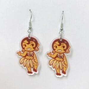 Silent Movie Star Earrings