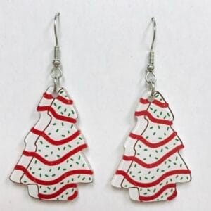 Acrylic Farm Fresh Christmas Tree Earrings