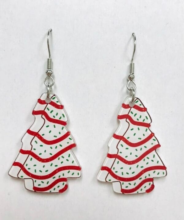 IMG_7619 Acrylic Farm Fresh Christmas Tree Earrings