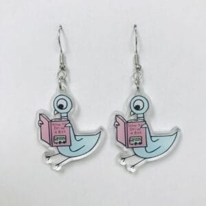 Acrylic Pigeon How To Drive A Bus Teacher Earrings Kid's Story book