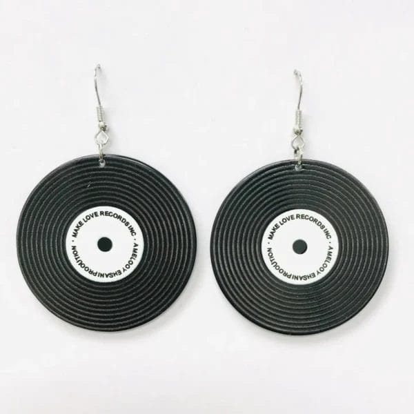 phonograph_earrings Phonograph Record Earrings