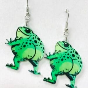 Fun Frog Butts Earrings