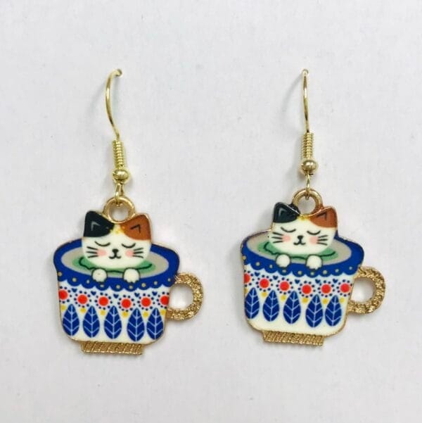 Cofee Cat Cofee Cat Earrings